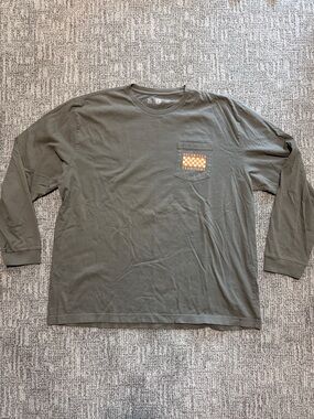 Tennessee Volunteers Gray Long Sleeve Pocket Tee - Volunteer Traditions